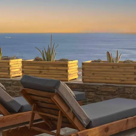 Aloe On The Rock With Private Pool & Sea View By Explore Andros Appartement *