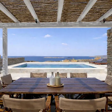 דירה Aloe On The Rock With Private Pool & Sea View By Explore Andros *