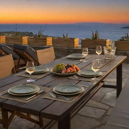 Apartment Aloe On The Rock With Private Pool & Sea View By Explore Andros *